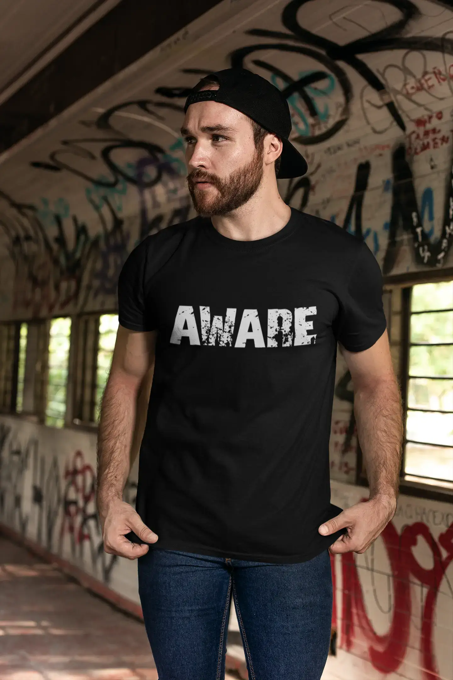 Homme Tee Vintage T Shirt Aware