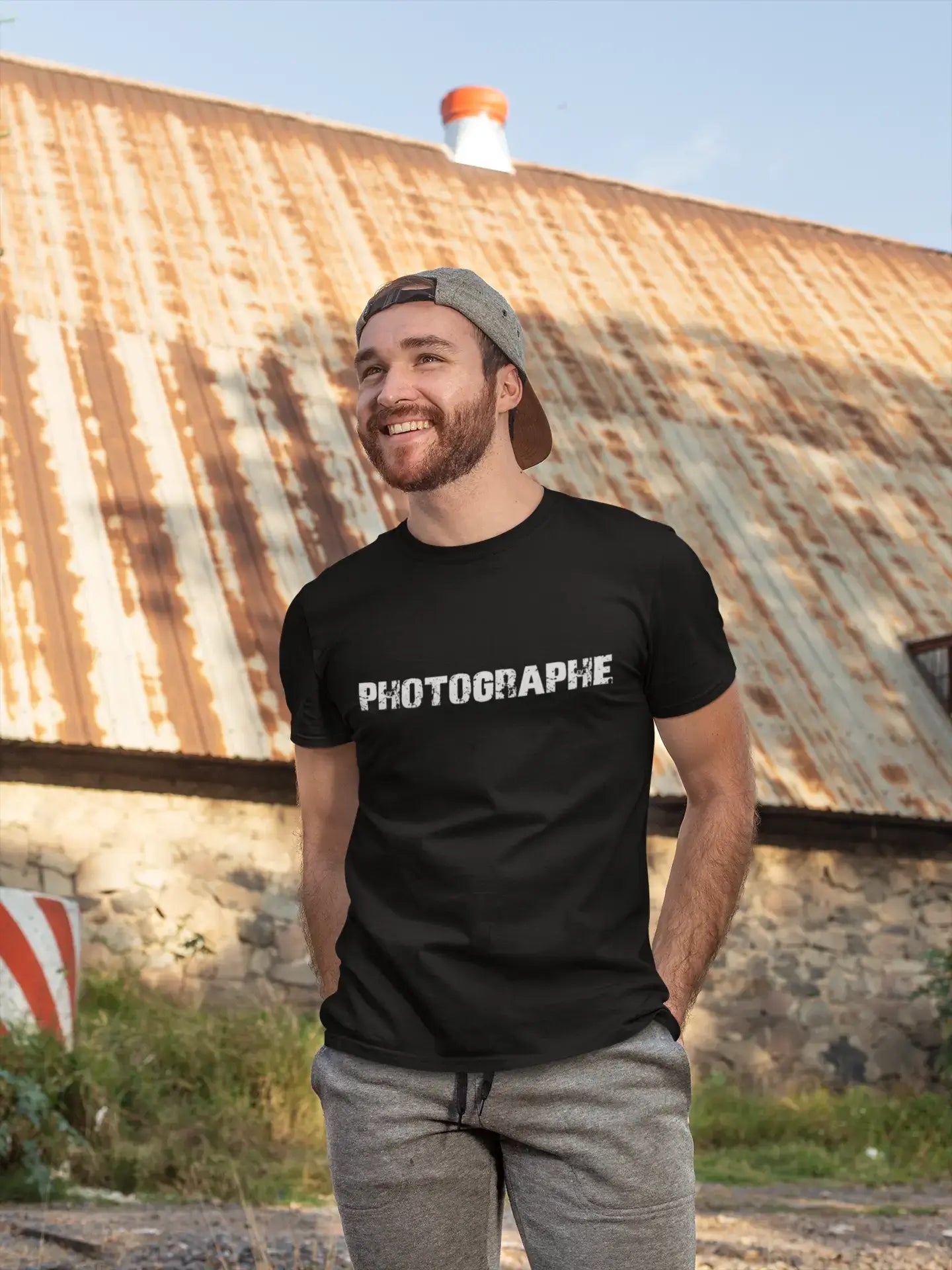 photographe Men's T shirt Black Birthday Gift 00549