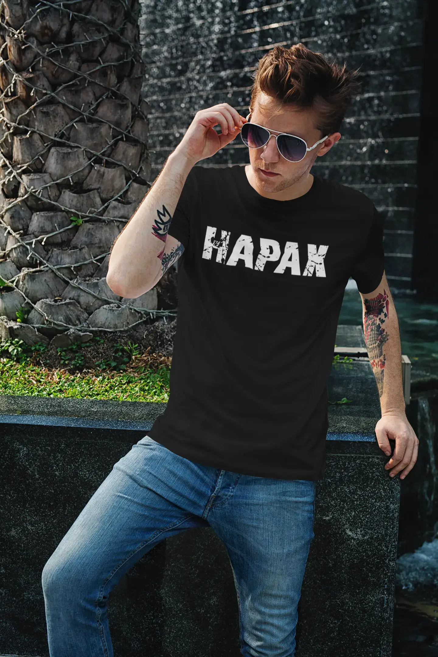 Homme Tee Vintage T Shirt Hapax