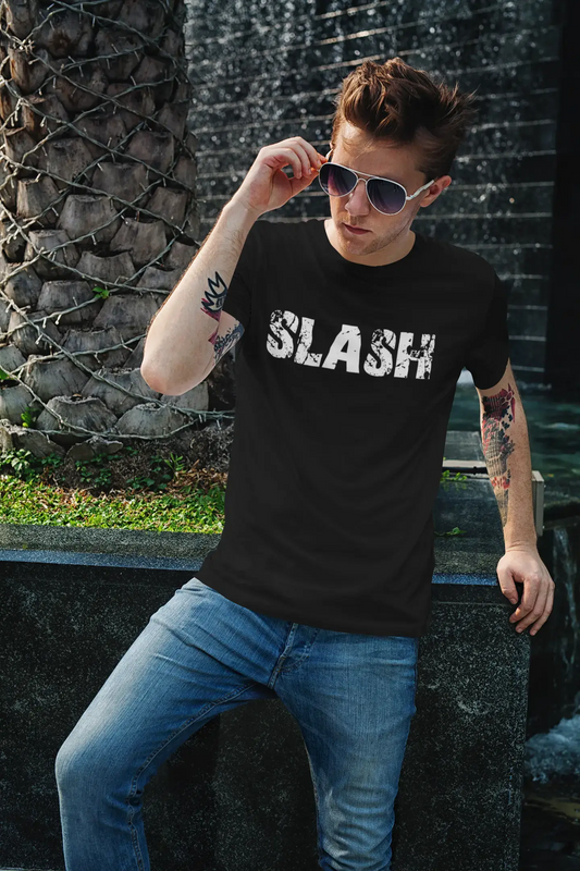 slash Men's Retro T shirt Black Birthday Gift 00553