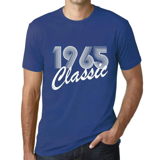 Men's Graphic T-Shirt Classic 1965 59th Birthday Anniversary 59 Year Old Gift 1965 Vintage Eco-Friendly Short Sleeve Novelty Tee