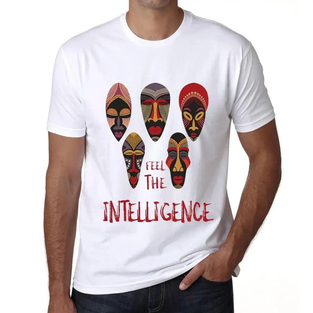 Men's Graphic T-Shirt Native Feel The Intelligence Eco-Friendly Limited Edition Short Sleeve Tee-Shirt Vintage Birthday Gift Novelty