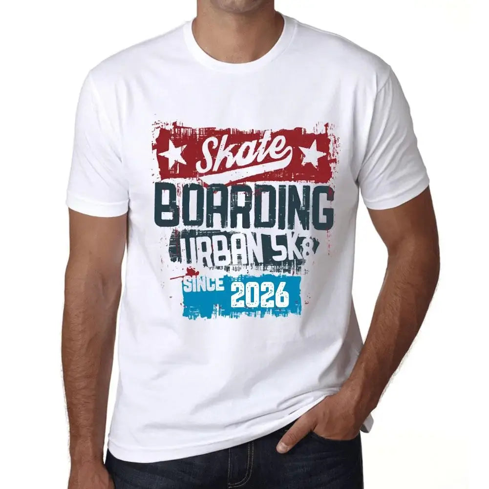 Men's Graphic T-Shirt Urban Skateboard Since 2026