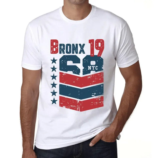 Men's Graphic T-Shirt Bronx 19 19th Birthday Anniversary 19 Year Old Gift 2005 Vintage Eco-Friendly Short Sleeve Novelty Tee