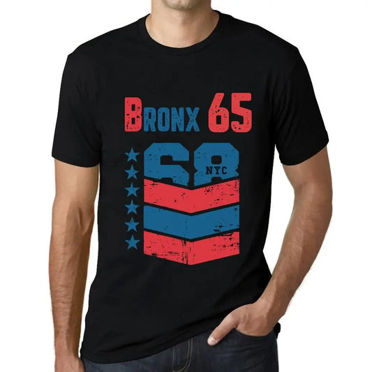 Men's Graphic T-Shirt Bronx 65 65th Birthday Anniversary 65 Year Old Gift 1959 Vintage Eco-Friendly Short Sleeve Novelty Tee