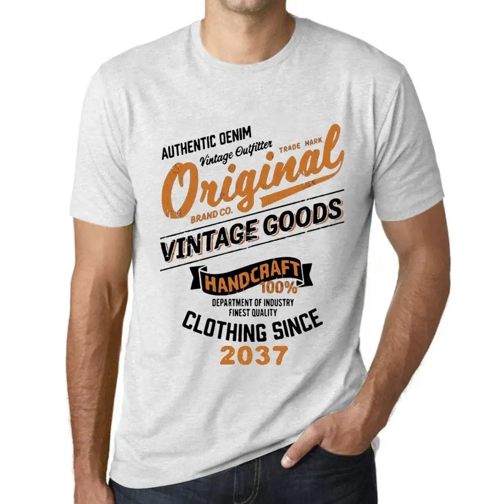 Men's Graphic T-Shirt Original Vintage Clothing Since 2037