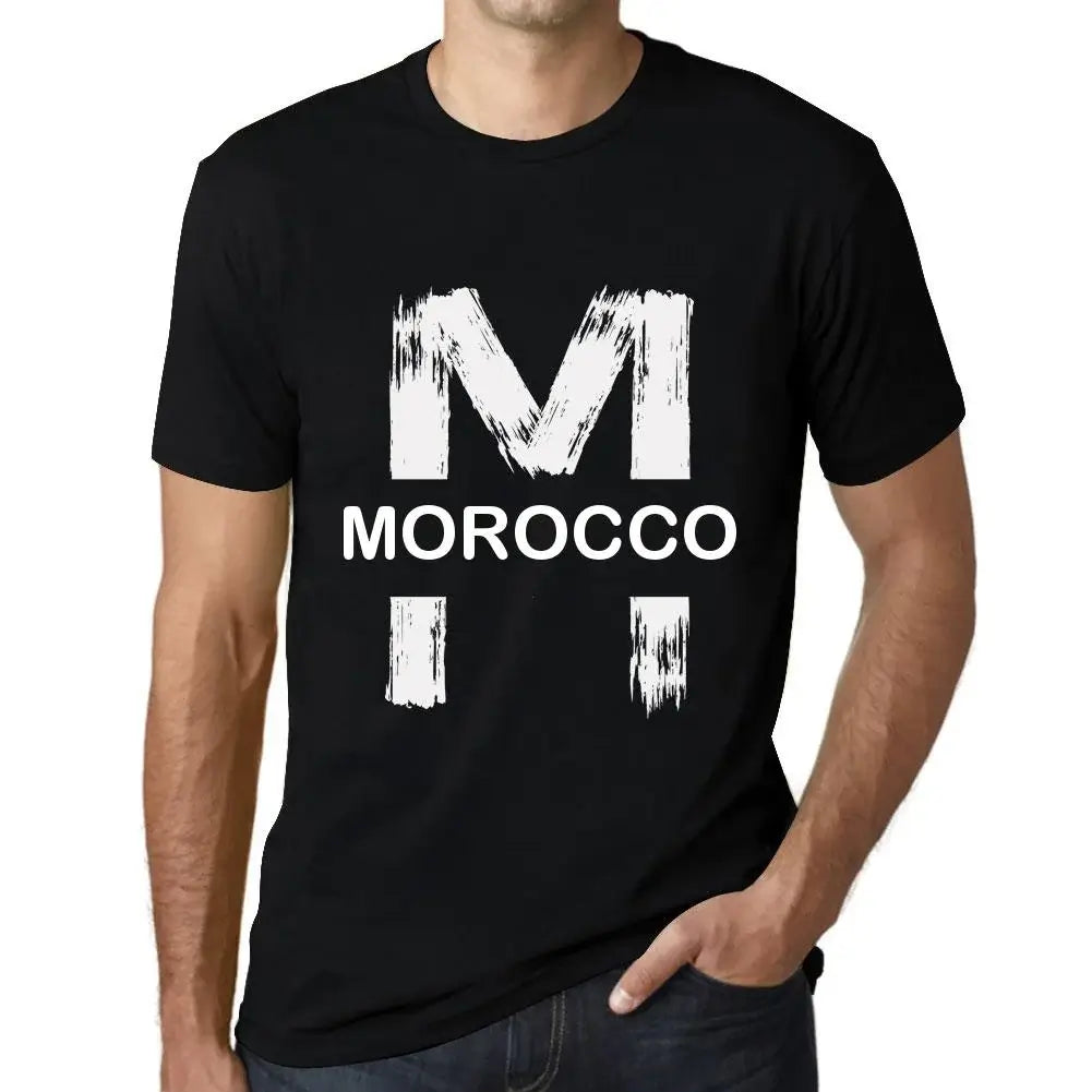 Men's Graphic T-Shirt Morocco Eco-Friendly Limited Edition Short Sleeve Tee-Shirt Vintage Birthday Gift Novelty