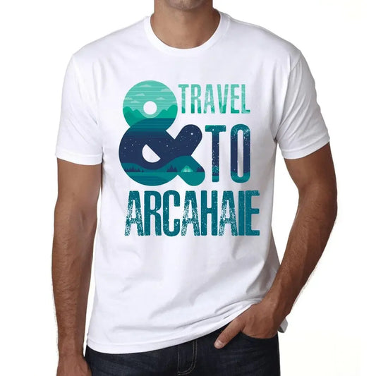 Men's Graphic T-Shirt And Travel To Arcahaie Eco-Friendly Limited Edition Short Sleeve Tee-Shirt Vintage Birthday Gift Novelty