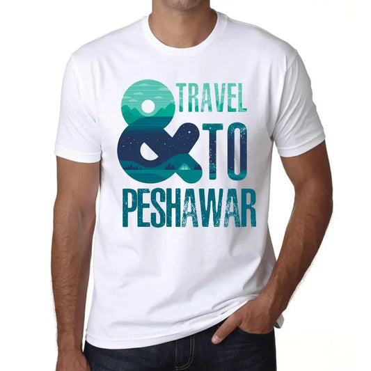 Men's Graphic T-Shirt And Travel To Peshawar Eco-Friendly Limited Edition Short Sleeve Tee-Shirt Vintage Birthday Gift Novelty