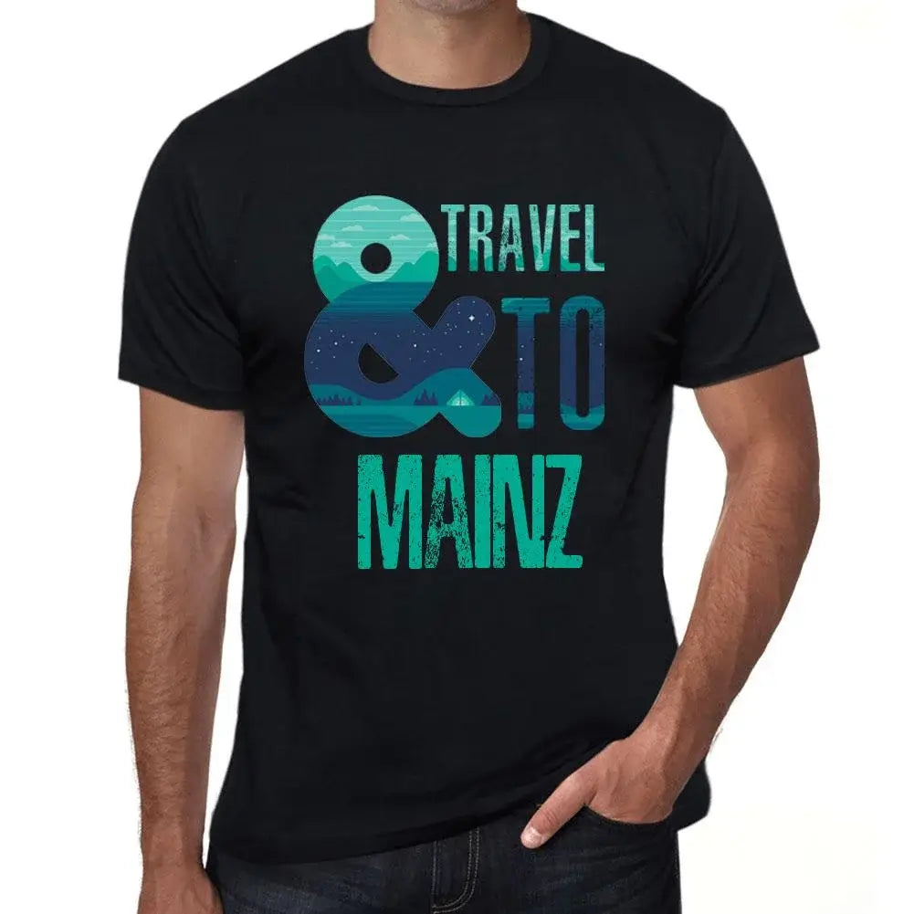 Men's Graphic T-Shirt And Travel To Mainz Eco-Friendly Limited Edition Short Sleeve Tee-Shirt Vintage Birthday Gift Novelty