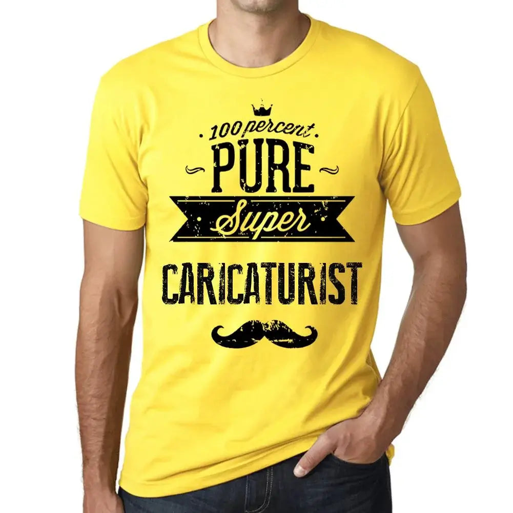 Men's Graphic T-Shirt 100% Pure Super Caricaturist Eco-Friendly Limited Edition Short Sleeve Tee-Shirt Vintage Birthday Gift Novelty