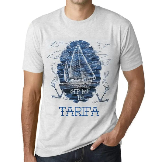 Men's Graphic T-Shirt Ship Me To Tarifa Eco-Friendly Limited Edition Short Sleeve Tee-Shirt Vintage Birthday Gift Novelty