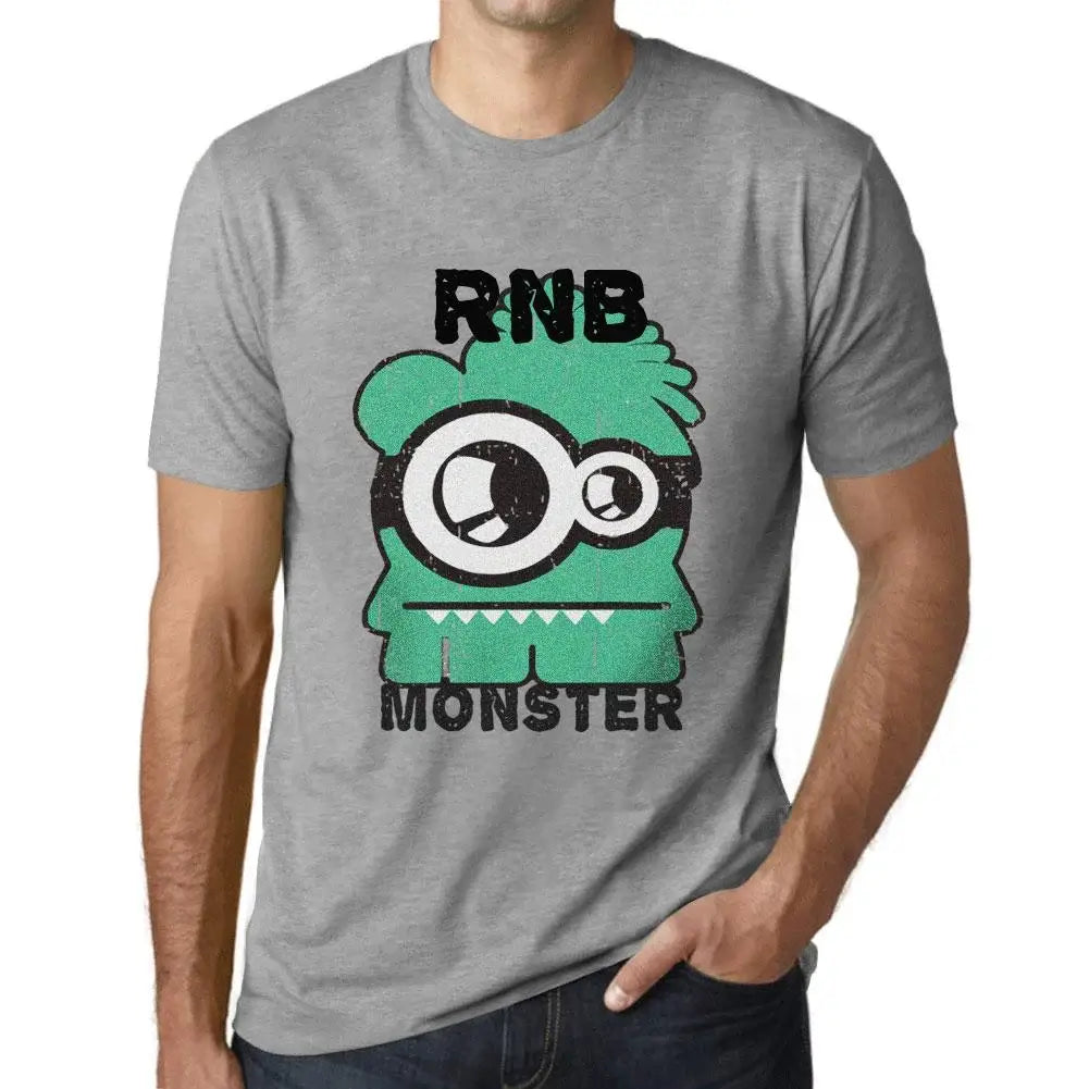 Men's Graphic T-Shirt Rnb Monster Eco-Friendly Limited Edition Short Sleeve Tee-Shirt Vintage Birthday Gift Novelty