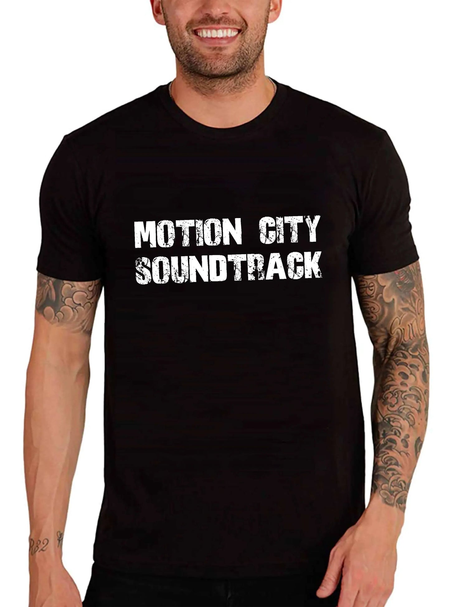 Men's Graphic T-Shirt Motion City Soundtrack Eco-Friendly Limited Edition Short Sleeve Tee-Shirt Vintage Birthday Gift Novelty