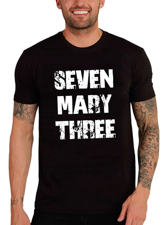 Men's Graphic T-Shirt Seven Mary Three Eco-Friendly Limited Edition Short Sleeve Tee-Shirt Vintage Birthday Gift Novelty