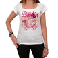 14, Berlin, Women's Short Sleeve Round Neck T-shirt 00008 - ultrabasic-com