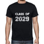 2029 Class Of Black Mens Short Sleeve Round Neck T-Shirt 00103 - Black / S - Casual
