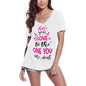 ULTRABASIC Women's T-Shirt Share Your Love - Romantic Quote - Casual Shirt