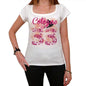 33 Cologne City With Number Womens Short Sleeve Round White T-Shirt 00008 - Casual
