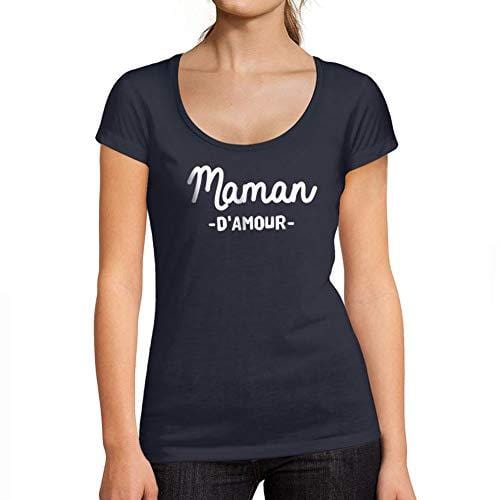 Ultrabasic - Femme Graphique Maman d'amour T-Shirt Cadeau Tee