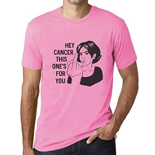 Ultrabasic - Homme T-Shirt Graphique Hey Cancer This is for You