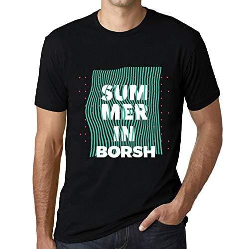 Ultrabasic - Homme Graphique Summer in BORSH Noir Profond