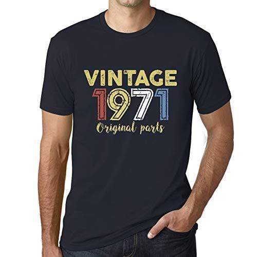Ultrabasic - Homme Graphique Vintage 1971 T-Shirt Marine