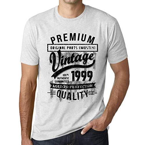 Ultrabasic - Homme T-Shirt Graphique 1999 Aged to Perfection Tee Shirt Cadeau d'anniversaire