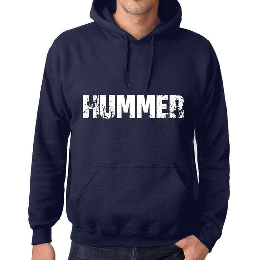 Ultrabasic Homme Femme Unisex Sweat à Capuche Hoodie Popular Words Hummer French Marine