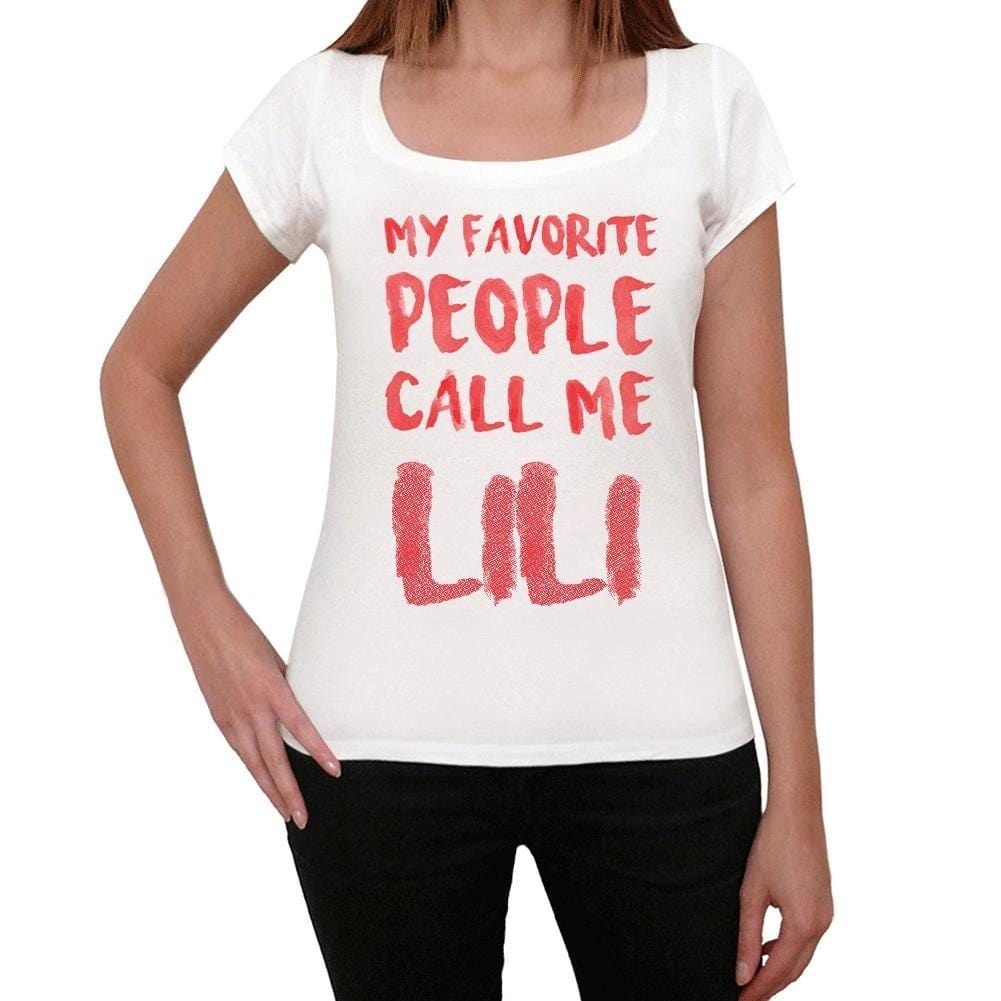 Lili t Shirt Femme t Shirt avec Mots t Shirt Cadeau