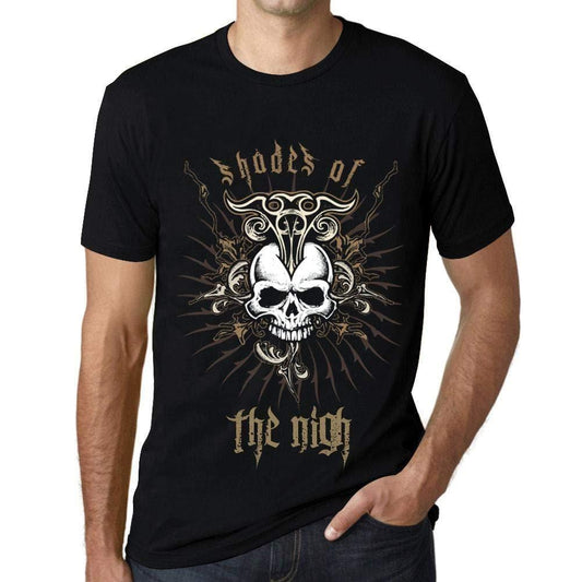 Ultrabasic - Homme T-Shirt Graphique Shades of The Nigh Noir Profond
