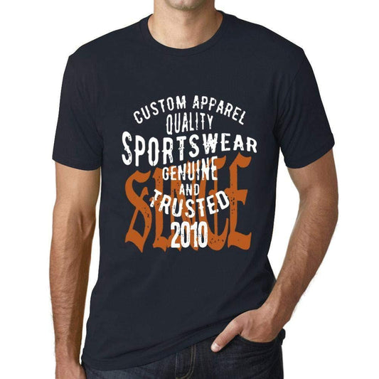 Ultrabasic - Homme T-Shirt Graphique Sportswear Depuis 2010 Marine