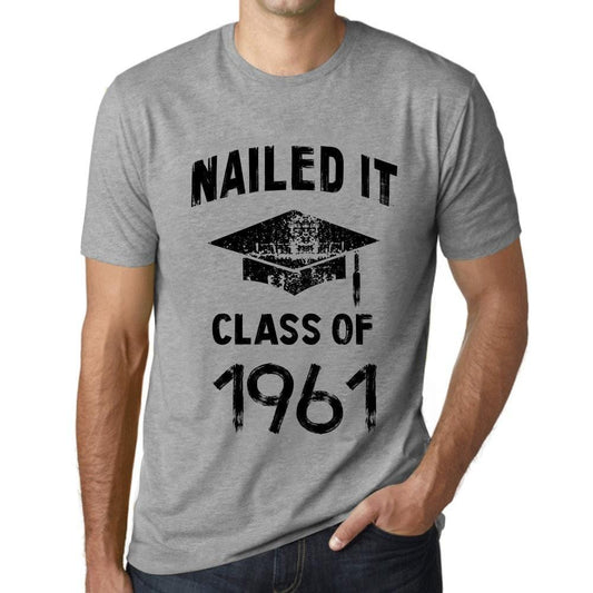 Homme T Shirt Graphique Imprimé Vintage Tee Nailed it Class of 1961