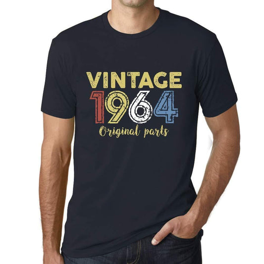 Ultrabasic - Homme Graphique Vintage 1964 T-Shirt Marine