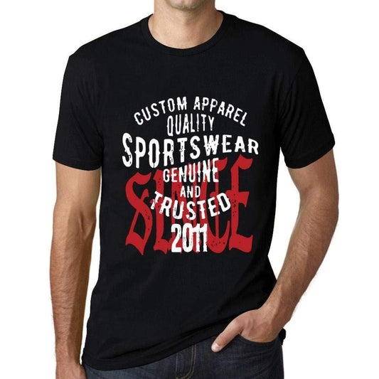 Ultrabasic - Homme T-Shirt Graphique Sportswear Depuis 2011 Noir Profond