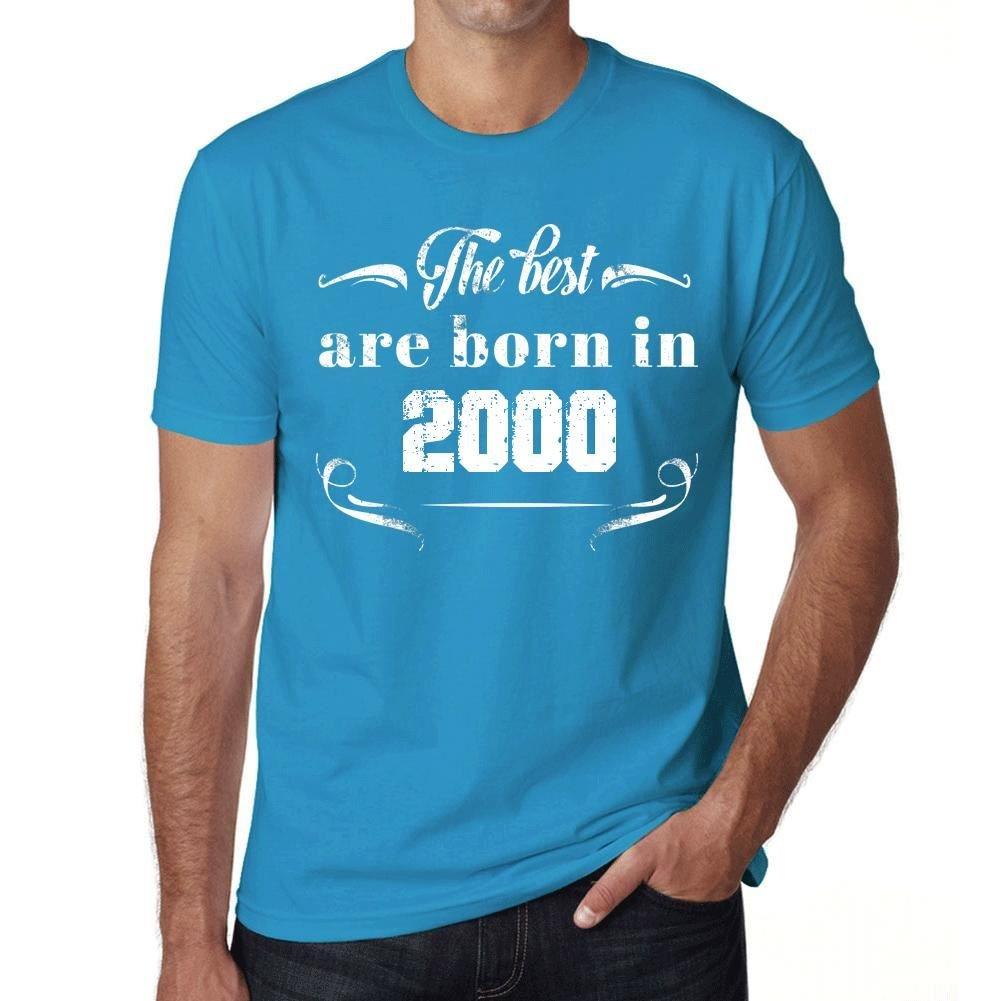 Homme Tee Vintage T Shirt The Best are Born in 2000