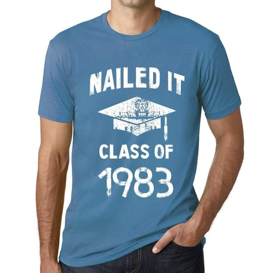 Homme T Shirt Graphique Imprimé Vintage Tee Nailed it Class of 1983