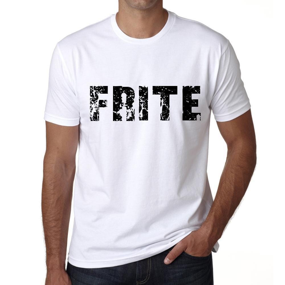 Homme T Shirt Graphique Imprimé Vintage Tee Frite