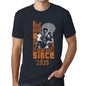 Men&rsquo;s Graphic T-Shirt Fight Hard Since 2035 Navy - Ultrabasic