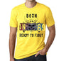 89 Ready To Fight Mens T-Shirt Yellow Birthday Gift 00391 - Yellow / Xs - Casual