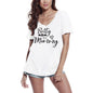 ULTRABASIC Women's T-Shirt Batty for Mommy - Bat Short Sleeve Tee Shirt Tops