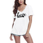ULTRABASIC Women's T-Shirt Love - Dog Bone Short Sleeve Tee Shirt Tops