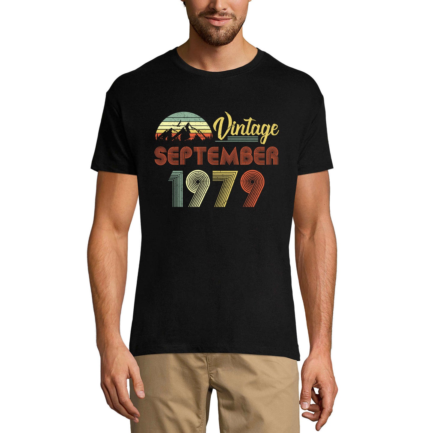 ULTRABASIC Men's T-Shirt Vintage September 1979 - Gift for 42nd Birthday Tee Shirt