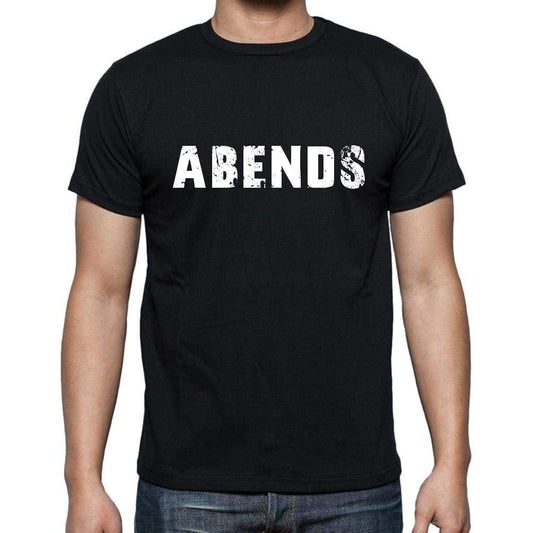 Abends Mens Short Sleeve Round Neck T-Shirt - Casual