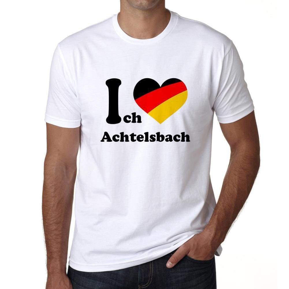 Achtelsbach Mens Short Sleeve Round Neck T-Shirt 00005 - Casual