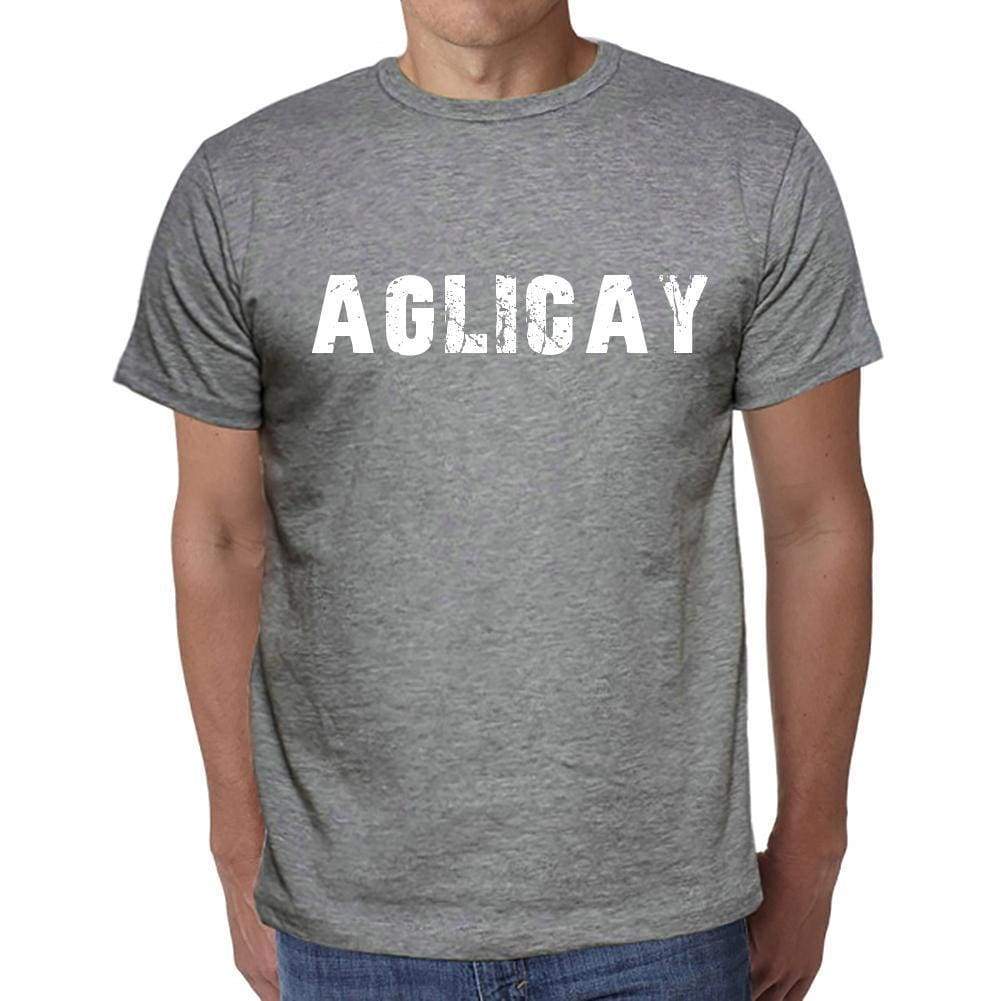 Aglicay Mens Short Sleeve Round Neck T-Shirt 00035 - Casual