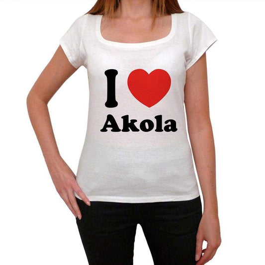 Akola T Shirt Woman Traveling In Visit Akola Womens Short Sleeve Round Neck T-Shirt 00031 - T-Shirt