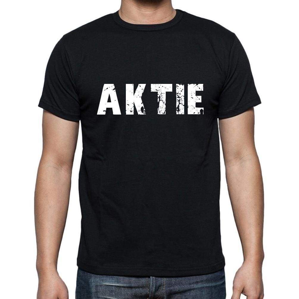 Aktie Mens Short Sleeve Round Neck T-Shirt - Casual