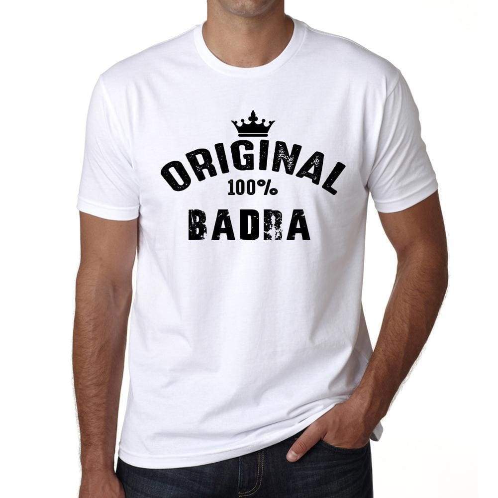 Badra 100% German City White Mens Short Sleeve Round Neck T-Shirt 00001 - Casual