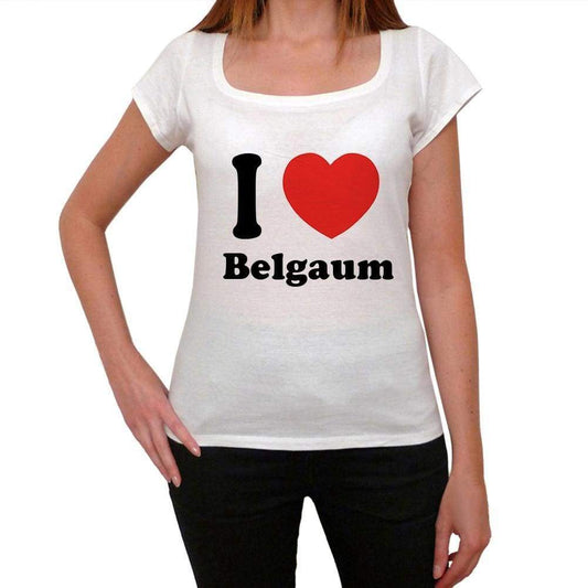 Belgaum T Shirt Woman Traveling In Visit Belgaum Womens Short Sleeve Round Neck T-Shirt 00031 - T-Shirt